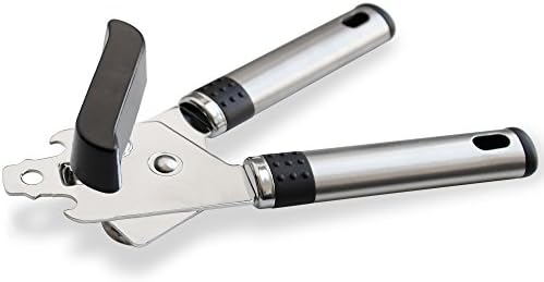 Jeanzer Stainless Steel Manual Can/Bottle Opener - Smooth Edge