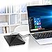 ZSMJ 8541609116 External CD DVD Drive USB 3.0 Portable CD DVD +/- RW Drive Recorder Slim Burner for Windows 10/8/7 Notebook Desktop MacBook Air, MacBook Pro, Mac OS (Black)