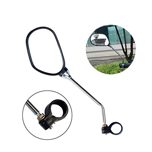 image for kimo 2 Pcs 360° Rotate Adjustable Universal Handlebar Rear View Mirro
