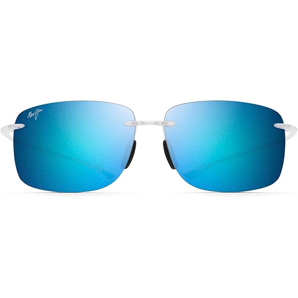 美品　マウイジム　Lighthouse Lighthouse Rimless Sunglasses | Lightweight Polarized Design