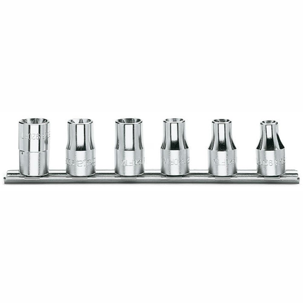 Beta 9200390 Model 920 FTX/SB6 Hand Sockets for Torx Head Screws for Item 920ftx with Support, 1/2 Drive, 6 Pieces
