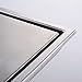 KES Invisible Tile-in Drain 6-Inch by 6-Inch SUS 304 Stainless Steel Rustproof with Strainer, V252S15