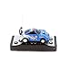 3Pcs/Lot(3Pcs different frequencies） Cans type mini RC car/Portable pocket toy car with 4pcs roadblocks,Color random match