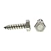 Prime-Line 9054869 Hex Lag Screws, 1/4 In. X 1 In., Grade 18-8 Stainless Steel (25 Pack)