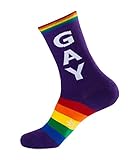 Urban Word Crew Socks Novelty Gay and Love LGBT Apparel