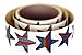 Star Stickers Roll | These 10 Vibrant Color Designs make up The Best Assorted STAR STICKERS ROLL on Amazon | Includes a full 130 1.5
