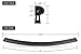Prime Choice Auto Parts PLBAR54300H 52 Inch 300W LED Curved Flood Spot Combo Light Bar