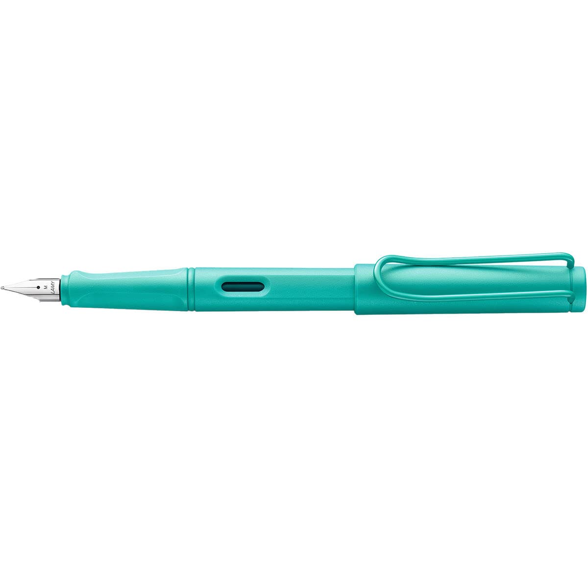 Lamy 1234847 safari candy Fountain Pen 21, Modern Fountain Pen in Aquamarine with Ergonomic Grip and Timeless Design, Nib Thickness M, Special Edition