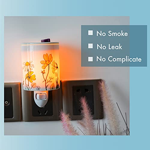 Cocopin Plugin Wax Warmer, Electric Cube Melter for Scents and