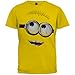 Headline Unisex-child Despicable Me 2 - Big Head Minion T-Shirt