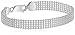 Amazon Essentials Sterling Silver Five-Row Shot Bead Chain Bracelet, 7