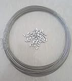 Marine Grade T316 Stainless Steel Wire Rope Cable, 1/32