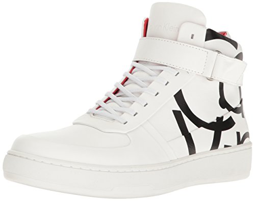 Calvin Klein Men's Navin Napa Calf Leather Fashion Sneaker
