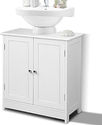 Toilet Basin Under Sink Bathroom Cabinet Vanity Storage Shelves