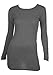 LAmade Women's Long sleeve Crew Neck Tee