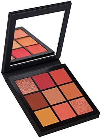 Marvvola Eyeshadow Palette 9 Colours Cosmetic Matte Eye Shadow Cream Makeup Palette Shimmer Set Eye Shadow Powder Matte Shimmer Lasting All Day