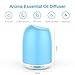 Essential Oil Diffuser, 2 Pack Aromatherapy Diffuser for Essensial Oils Portable Ultrasonic Cool Mist Humidifier with 7 Color Light, Adjustable Mist Mode, Waterless Auto Off for Baby Home Office