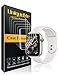[6 Pack] INGLE for Apple Watch Series 4 Screen Protector (40mm), Liquid Skin [Anti-Bubble] [HD Clear] Full Coverage Film with Lifetime Replacement Warranty