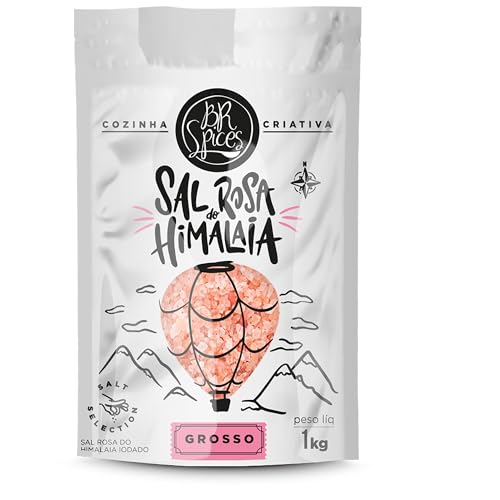 BrSpices - Sal Rosa Do Himalaia Grosso BR Spices Pouch 500G