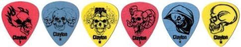 Clayton Picks Demonic Skulls DYM/12 Guitar Picks