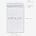ID Card Name Tag Badge Holder, Waterproof Sealable Clear Plastic Vertical ID Card Holder for Work ID, Key Card, Driver's License, Not for CDC Vaccine Card (Vertical 10 Pack)