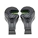 Car Headrest Hooks with Lock - Universal Headrest Purse Hangers. May also be used with Bags or Groceries - Set of 2 (Black)