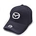 monochef Auto sport Car Logo Black Baseball Cap F1 Racing Hat (Mazda)