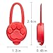 ULwysd Dog Collar Light, Waterproof Silicon LED Dog Collar Safety Night Walking Lights for Dog and Cat - Batteries Included. (3 pack)
