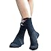 Belisy Mens Athletic Compression Crew Ankle Quarter Socks 6 Packs For Basketball & Running