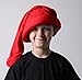 Dwarf or Gnome Costume Hat, Red,One Size