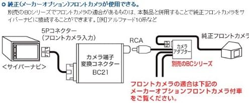 Amazon Com Beat Sonic Back Camera Adapter Carrozzeria Camera Terminal Conversion Connector 21 Car Electronics