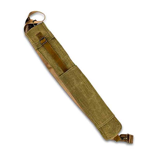 BATTLBOX Waxed Canvas Axe Sling - Holds up to 24" Handle Axe or Hatchet - Hatchet Sling and Quiver - Hiking and Camping Accessory