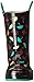 Western Chief Kids' Girls' Waterproof Easy-on Printed Rain Pull-on Boot