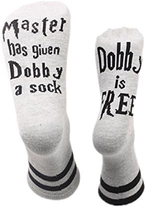 Unisex Cotton Socks Master has Given Dobby a Socks for Men and Women