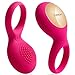 SVAKOM Tyler Penis Ring Vibrator Rechargeable Sex Toy Powerful Vibrating Cock Ring for Male or Couples (Plum Red)