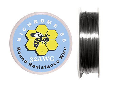 Kbee's 500 ft - 32 Gauge AWG Nichrome 80 Resistance Wire 500â€™ Length