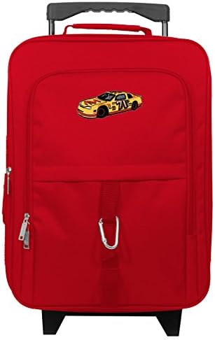 Kids Travel Zone Little Boys' Nascar Suitcase in Red