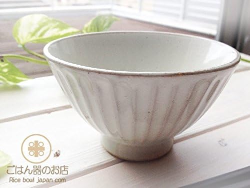 和食器 美味しいごはん しのぎ彫粉引 ご飯茶碗 おうち カフェ 食器 陶器 ライスボール B00j2r1z42 6円 人気海外一番 100 品質保証 全品送料無料 即日出荷 Sale開催中