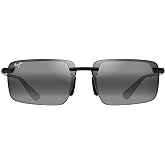 Maui Jim Polarized Men's and Women's Laulima Rectangular Sunglasses