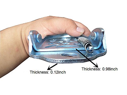 Set of 2 Bicyle Rear Feet Pedals, YIFAN Rear One Pair Stainless Steel Thicken Foot Pedal for Mountain Bike Road Bike - Silver