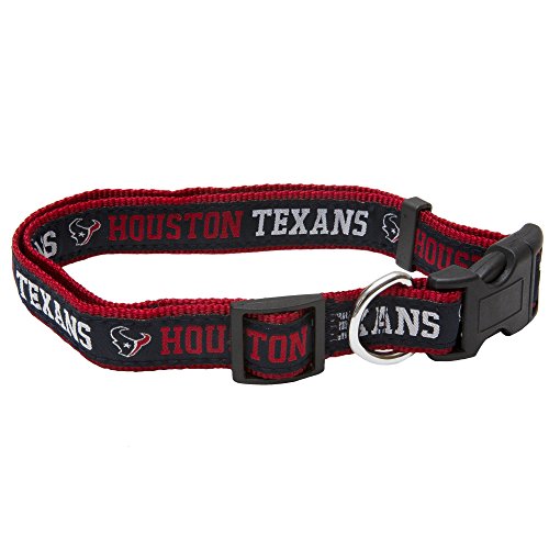 Pets First NFL Houston Texans Pet Collar, Large