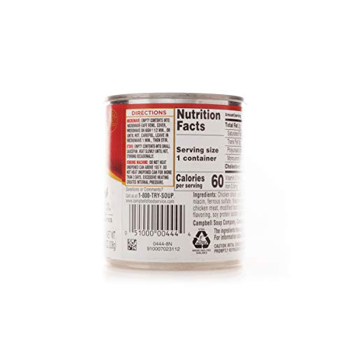 Campbell's Classic Ready to Serve Chicken Noodle Soup, 24Pack, 7.25