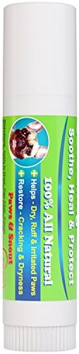 Dog Healing Balm for Paws and Snout - All Natural - Aloe Vera, Tea Tree Oil, Cocoa Butter and Coconut Oil