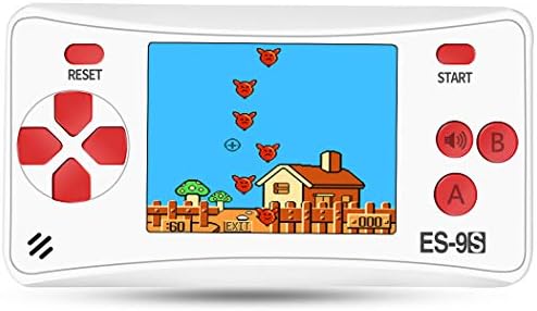 AOKLEE Portable Handheld Game for Kids Adults Preloaded 168 Classic Retro Handheld Games 2.5" Display for Seniors (White)