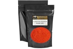 CHEF CHERIE Cayenne Pepper (90,000 HU) - 1 lb. Bag - ALL NATURAL - KOSHER