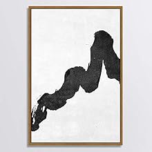 signwin Framed Canvas Wall Art Black and White Style Canvas Prints Home Artwork Decoration for Living Room,Bedroom - 16x24 inches