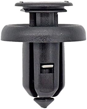 Waylin 10 Pcs Super Bumper Cover Engine Splash Guard Shield Metal Inserted Clips Push Pins Rivets Fits for Honda Civic Accord Odyssey, Replacement for The Part# 91506-S9A-003