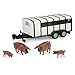 Ertl Big Farm 1:16 Hog Trailer With Hogs