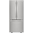 LG LFCS22520S 22 Cu. ft. French Door Refrigerator in Stainless Steel (2021)