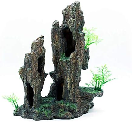 洞窟accessorries 人工コケ岩風景を隠す水族館樹脂飾り 水槽マウンテンビュー B087d1p6yg 2 450円 大人気 New Arrival 最安値挑戦 年中無休 高品質 通販